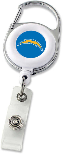 WHOLESALE LOS ANGELES CHARGERS DELUXE CLIP BADGE REEL