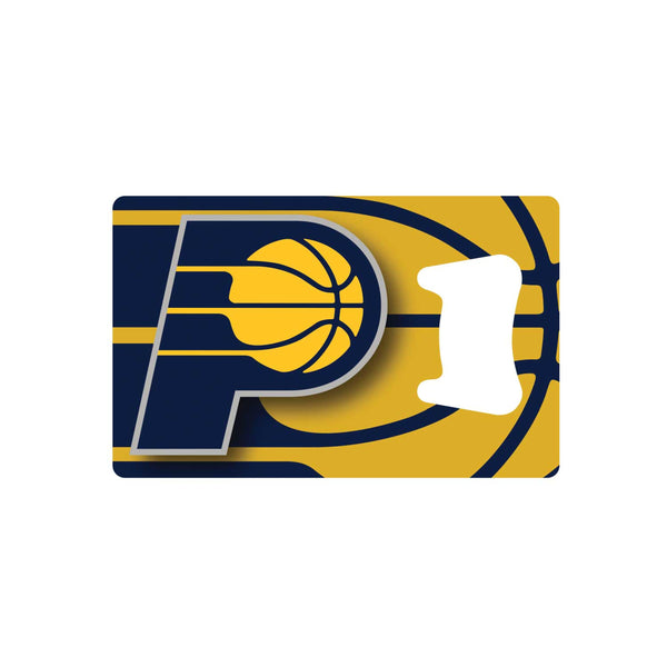 WHOLESALE INDIANA PACERS CREDIT CARD BOTTLE OPENER MAGNET