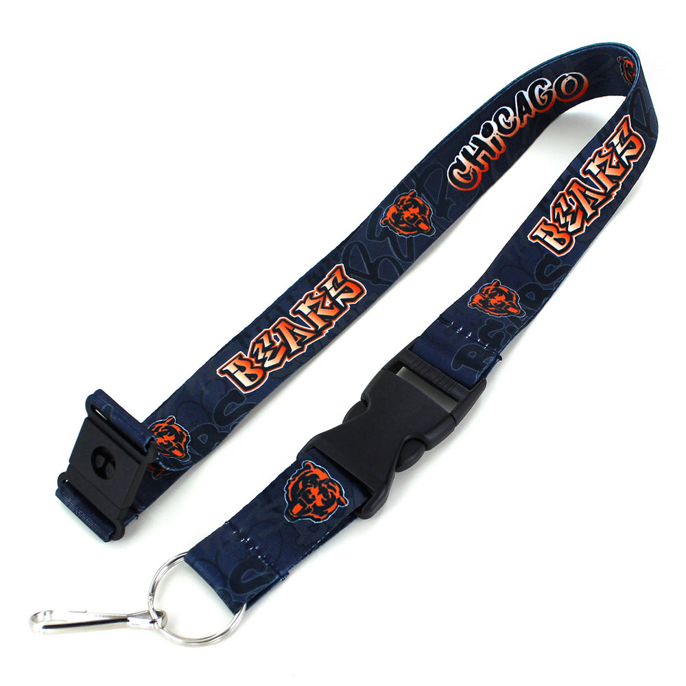WHOLESALE CHICAGO BEARS GRAFFITI LANYARD