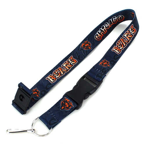 WHOLESALE CHICAGO BEARS GRAFFITI LANYARD