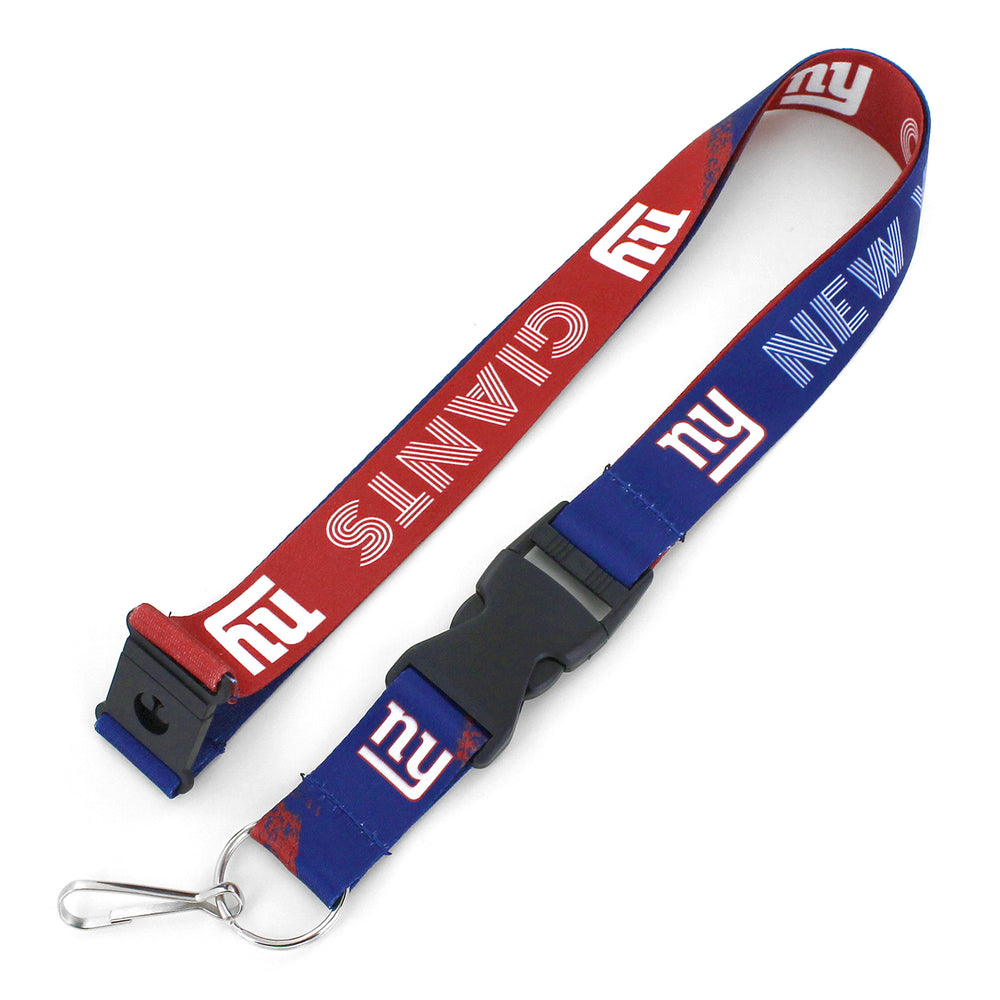 NEW YORK GIANTS CROSSFADE LANYARD