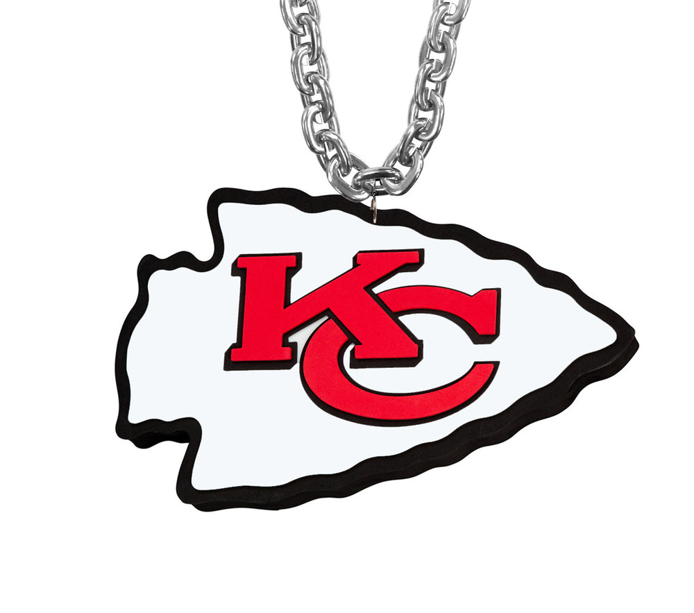 WHOLESALE KANSAS CITY CHIEFS (SILVER) SUPER FAN CHAIN