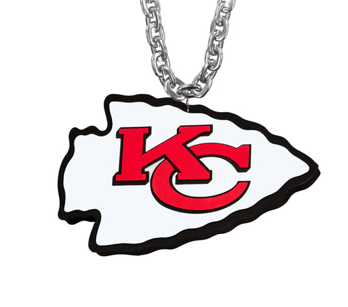 WHOLESALE KANSAS CITY CHIEFS (SILVER) SUPER FAN CHAIN