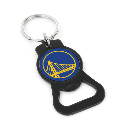 WHOLESALE GOLDEN STATE WARRIORS (BLACK) BOTTLE OPENER KEYCHAIN