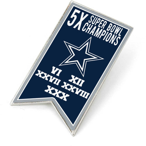 WHOLESALE DALLAS COWBOYS CHAMPIONSHIP BANNER PIN (SP)