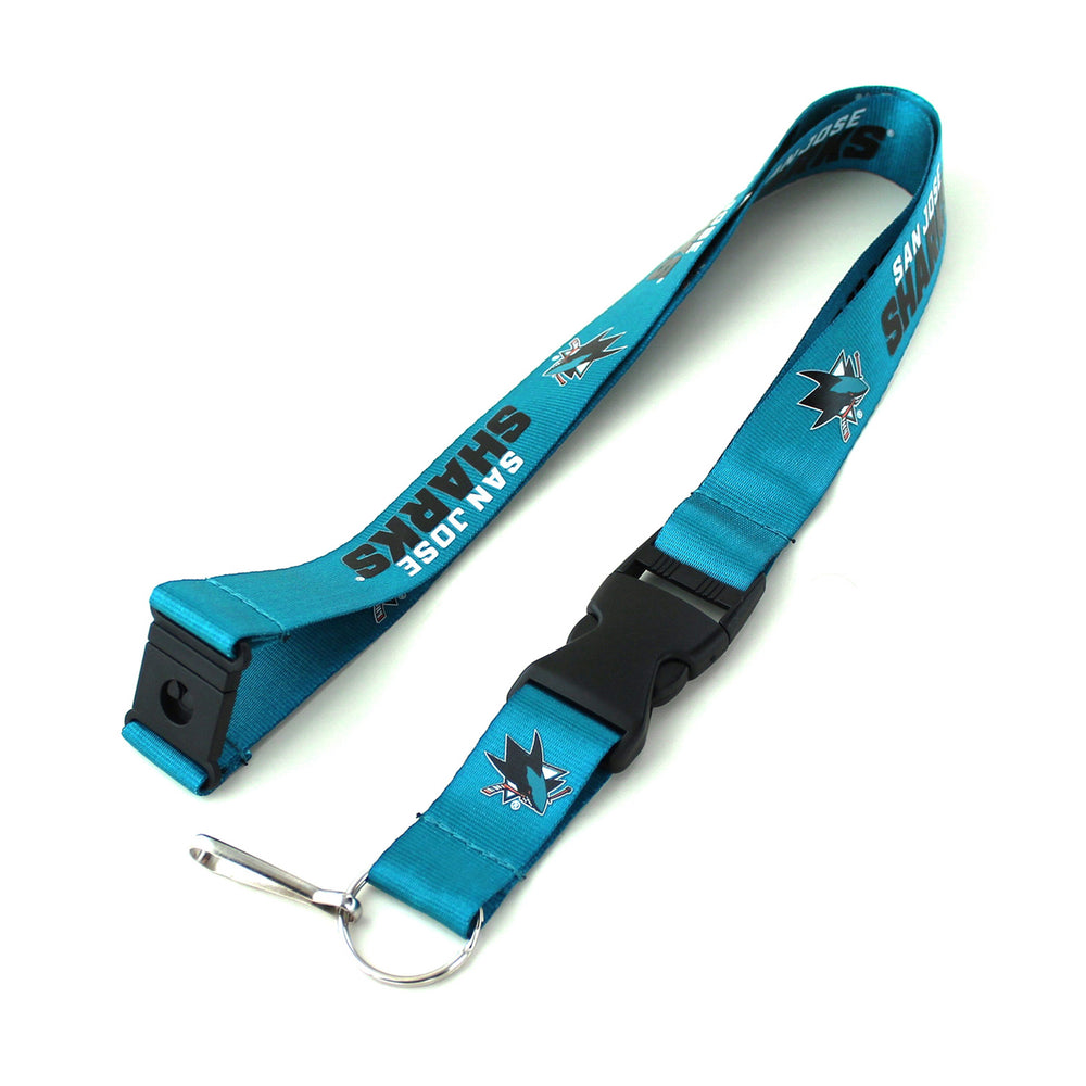 SAN JOSE SHARKS (TEAL) TEAM LANYARD