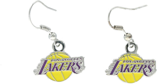 WHOLESALE LOS ANGELES LAKERS LOGO DANGLER EARRINGS
