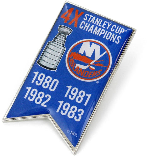 WHOLESALE NEW YORK ISLANDERS CHAMPIONSHIP BANNER PIN (SP)