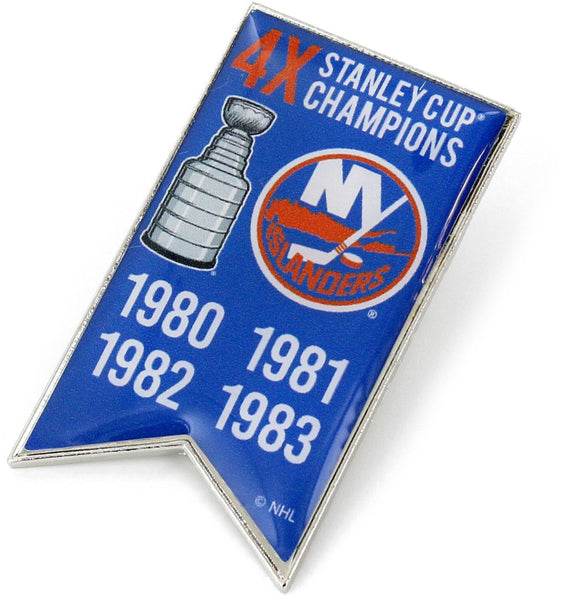 WHOLESALE NEW YORK ISLANDERS CHAMPIONSHIP BANNER PIN (SP)