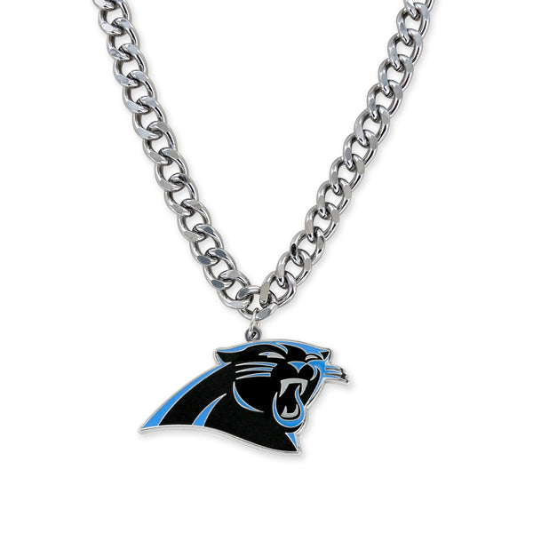 CAROLINA PANTHERS HEAVYWEIGHT TEAM LOGO NECKLACE