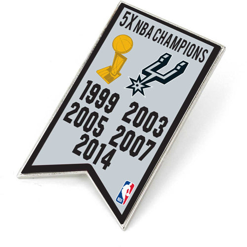 WHOLESALE SAN ANTONIO SPURS CHAMPIONSHIP BANNER PIN (SP)