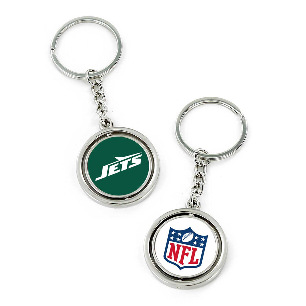 NEW YORK JETS SPINNING KEYCHAIN