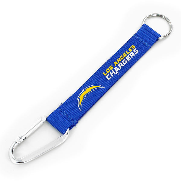 WHOLESALE LOS ANGELES CHARGERS (BLUE) CARABINER LANYARD KEYCHAIN