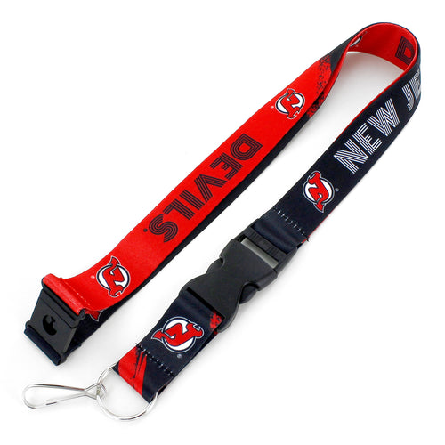 WHOLESALE NEW JERSEY DEVILS CROSSFADE LANYARD