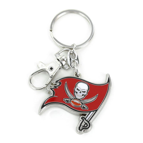 WHOLESALE TAMPA BAY BUCCANEERS TEAM LOGO HEAVYWEIGHT KEYCHAIN