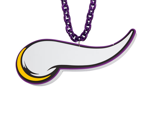 WHOLESALE MINNESOTA VIKINGS (PURPLE) HORN SUPER FAN CHAIN