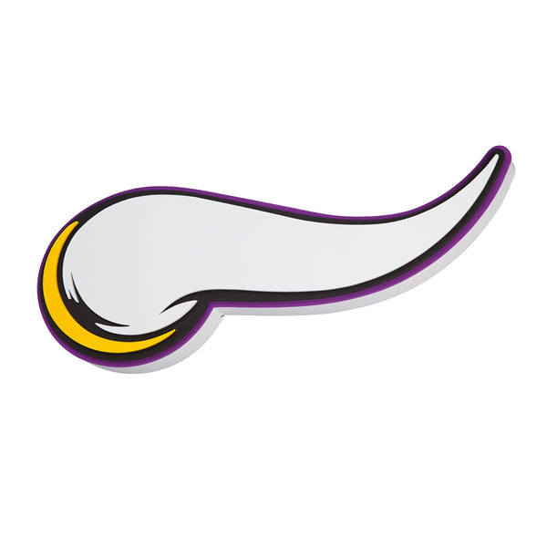 WHOLESALE MINNESOTA VIKINGS TEAM LOGO (HORN) WALL SIGN