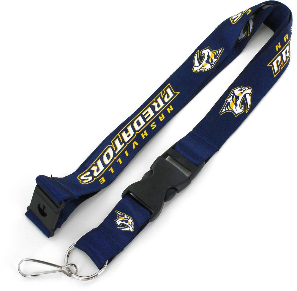 NASHVILLE PREDATORS (BLUE) TEAM LANYARD