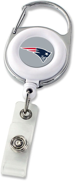 WHOLESALE NEW ENGLAND PATRIOTS DELUXE CLIP BADGE REEL
