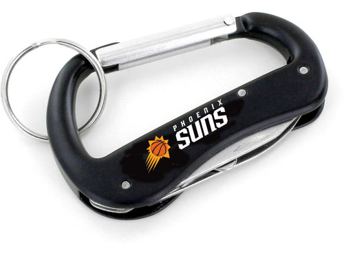 WHOLESALE PHOENIX SUNS CARABINER MULTI TOOL KEYCHAIN (SP)
