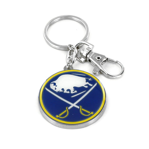 WHOLESALE BUFFALO SABRES TEAM LOGO HEAVYWEIGHT KEYCHAIN