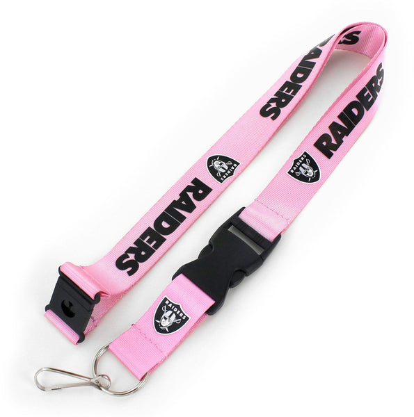 WHOLESALE LAS VEGAS RAIDERS (PINK) TEAM LANYARD