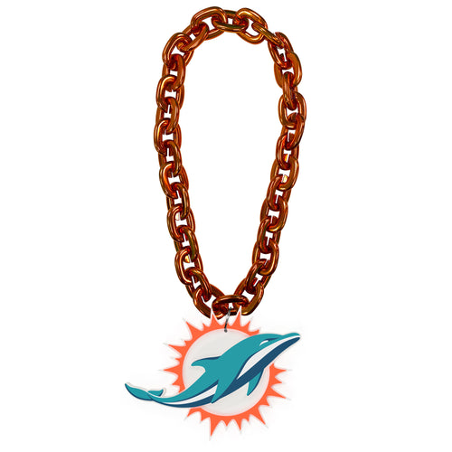 WHOLESALE MIAMI DOLPHINS (ORANGE) FAN CHAIN