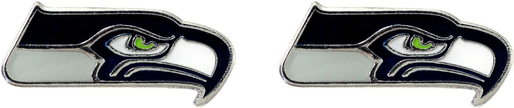 WHOLESALE SEATTLE SEAHAWKS LOGO POST EARRINGS