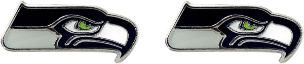 WHOLESALE SEATTLE SEAHAWKS LOGO POST EARRINGS
