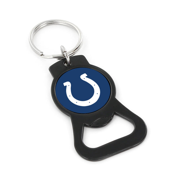 WHOLESALE INDIANAPOLIS COLTS (BLACK) BOTTLE OPENER KEYCHAIN