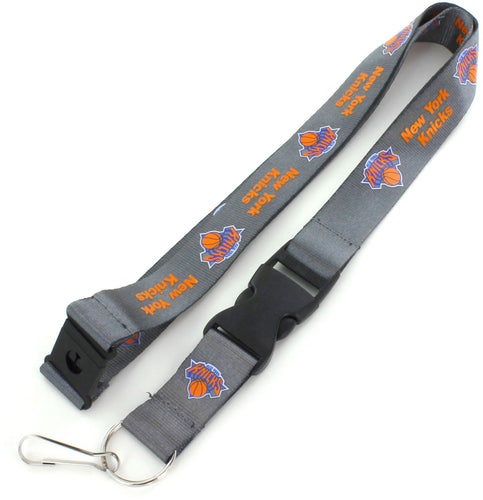 WHOLESALE NEW YORK KNICKS (CHARCOAL) TEAM LANYARD