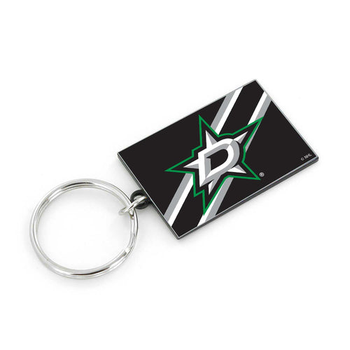 WHOLESALE DALLAS STARS STRIPED KEYCHAIN