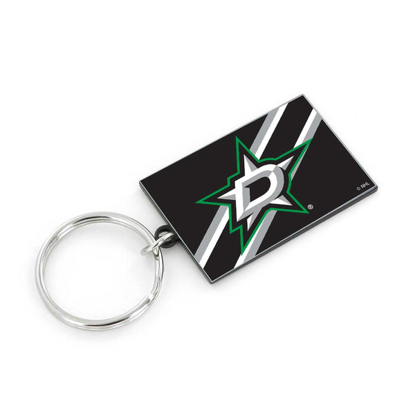 WHOLESALE DALLAS STARS STRIPED KEYCHAIN