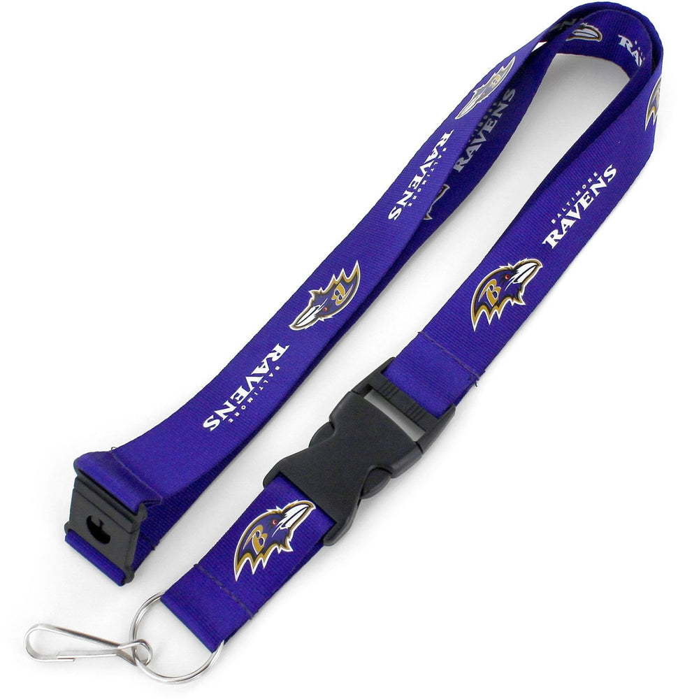 WHOLESALE BALTIMORE RAVENS (PURPLE) TEAM LANYARD