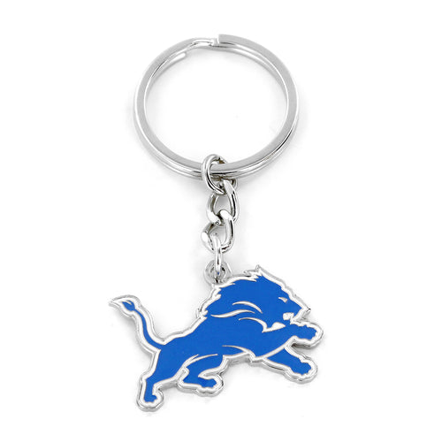 WHOLESALE DETROIT LIONS LOGO KEYCHAIN