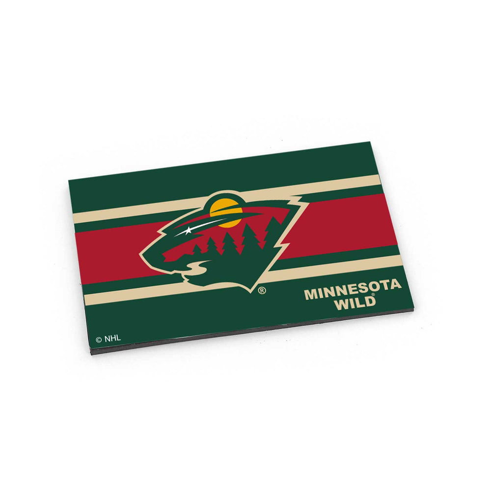 WHOLESALE MINNESOTA WILD STRIPED MAGNET