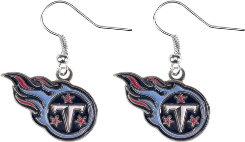 WHOLESALE TENNESSEE TITANS LOGO DANGLER EARRINGS