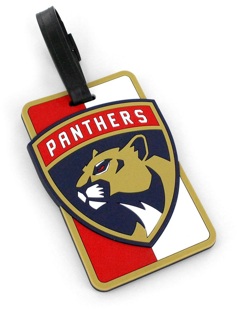 FLORIDA PANTHERS SOFT BAG TAG