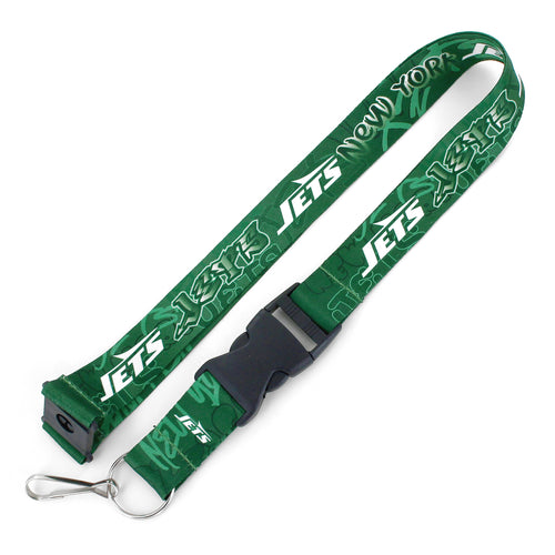 WHOLESALE NEW YORK JETS GRAFFITI LANYARD