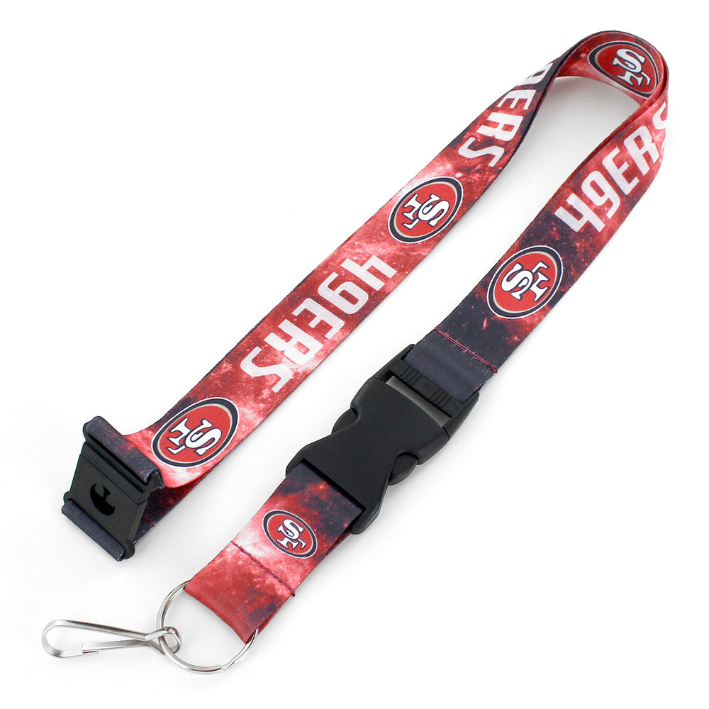 WHOLESALE SAN FRANCISCO 49ERS GALAXY LANYARD