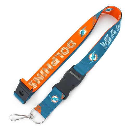 WHOLESALE MIAMI DOLPHINS CROSSFADE LANYARD