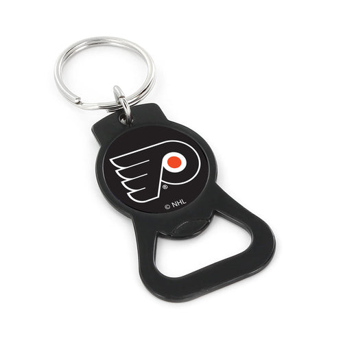 WHOLESALE PHILADELPHIA FLYERS (BLACK) BOTTLE OPENER KEYCHAIN