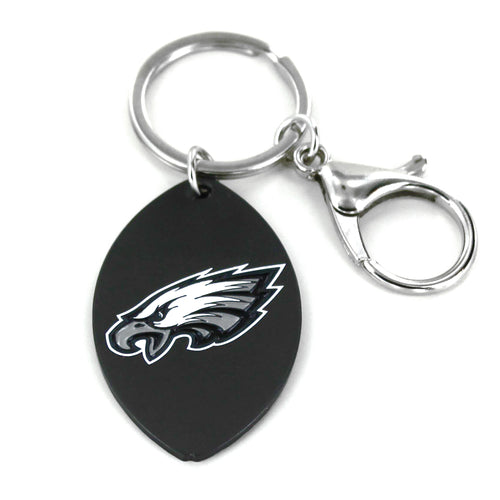 WHOLESALE PHILADELPHIA EAGLES MATTE FINISH FOOTBALL KEYCHAIN