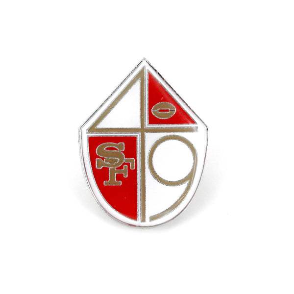 WHOLESALE SAN FRANCISCO 49ERS THROWBACK LOGO PIN