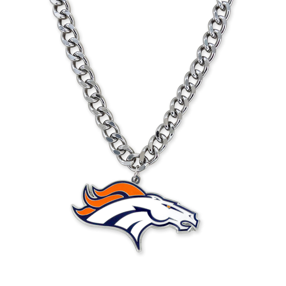 DENVER BRONCOS HEAVYWEIGHT TEAM LOGO NECKLACE