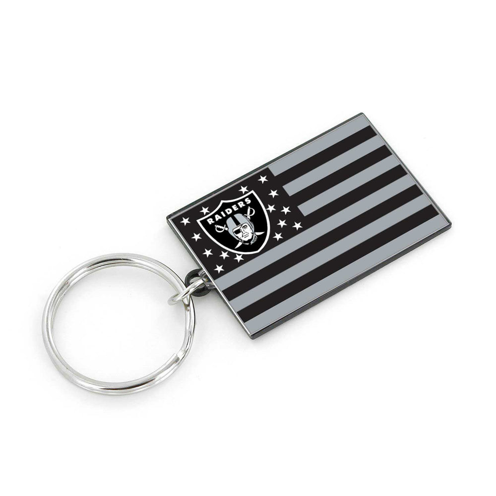 WHOLESALE LAS VEGAS RAIDERS AMERICANA FLAG KEYCHAIN