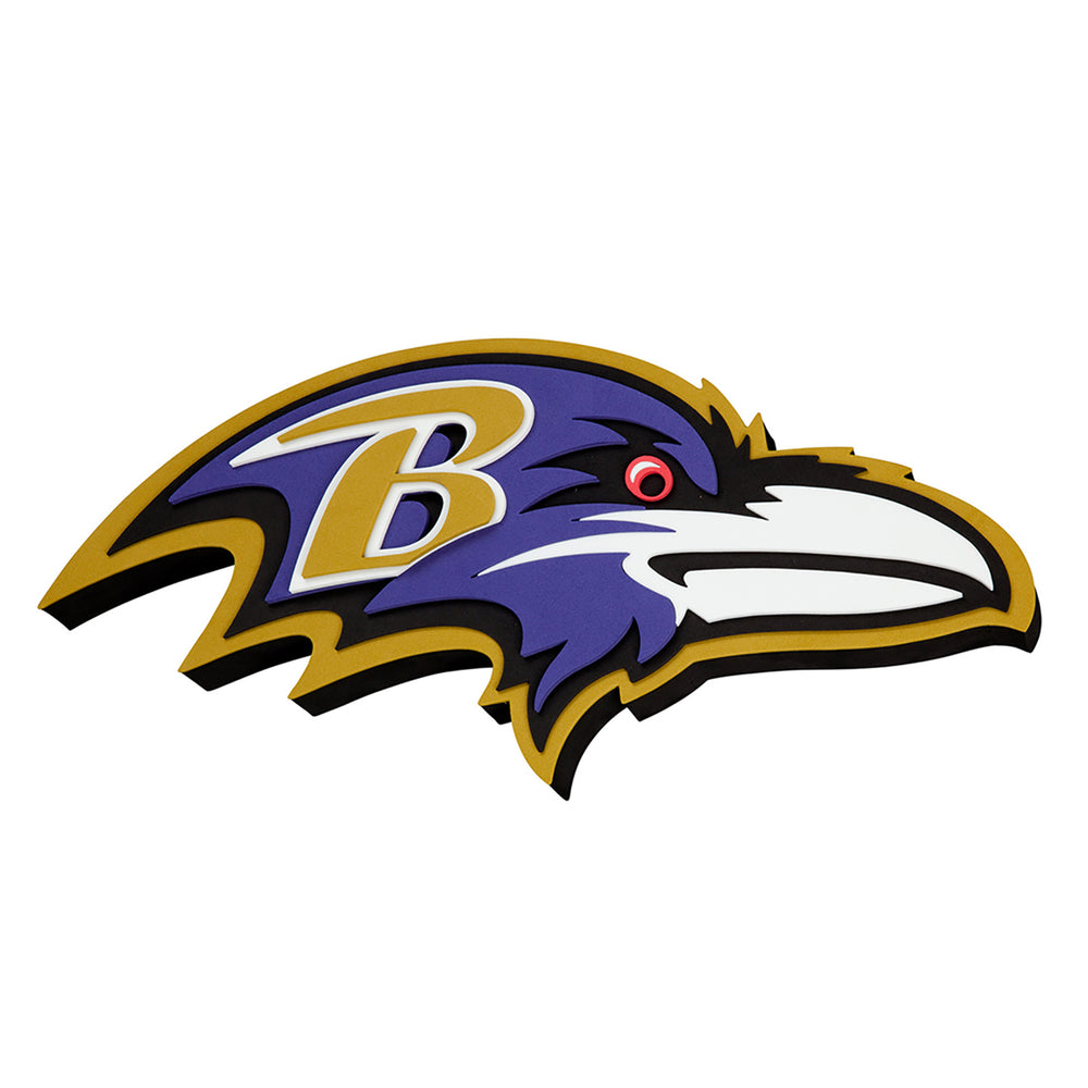 WHOLESALE BALTIMORE RAVENS TEAM LOGO WALL SIGN