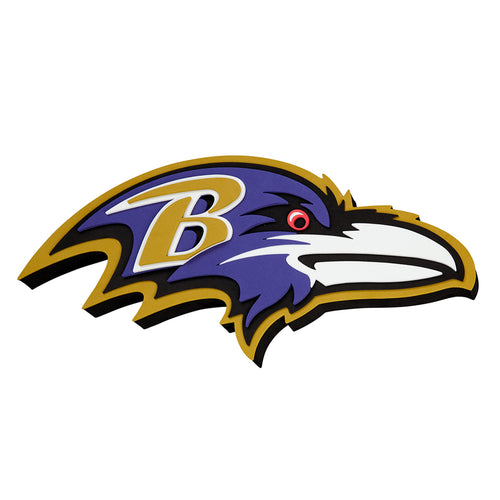 WHOLESALE BALTIMORE RAVENS TEAM LOGO WALL SIGN
