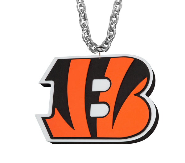 WHOLESALE CINCINNATI BENGALS (SILVER) SUPER FAN CHAIN