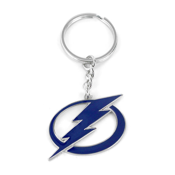 WHOLESALE TAMPA BAY LIGHTNING LOGO KEYCHAIN